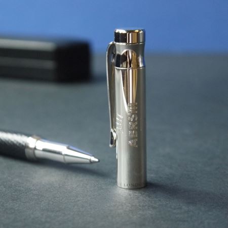 Inkerman Sterling Silver and Leather Pen