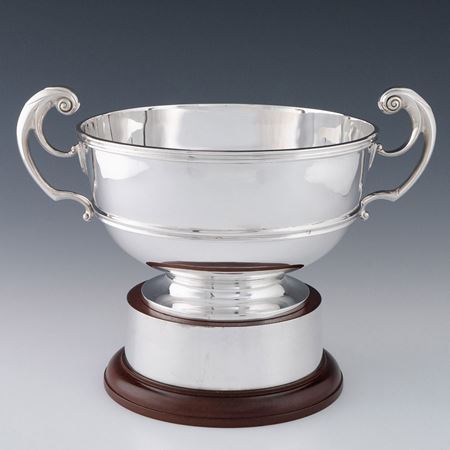 Sterling Silver Irish Bowl w/Handles, c 1899