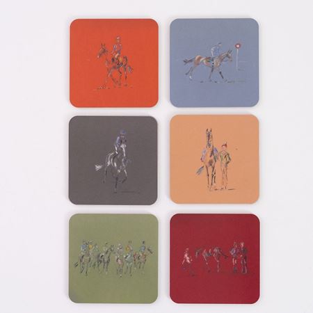 Abbie Hart Racing Collection Table Mats (set of 6) and Coasters (set of 6)