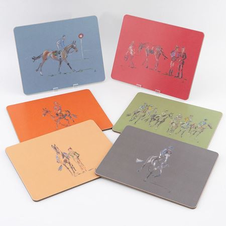 Abbie hart Racing Collection Table Mats (set of 6)